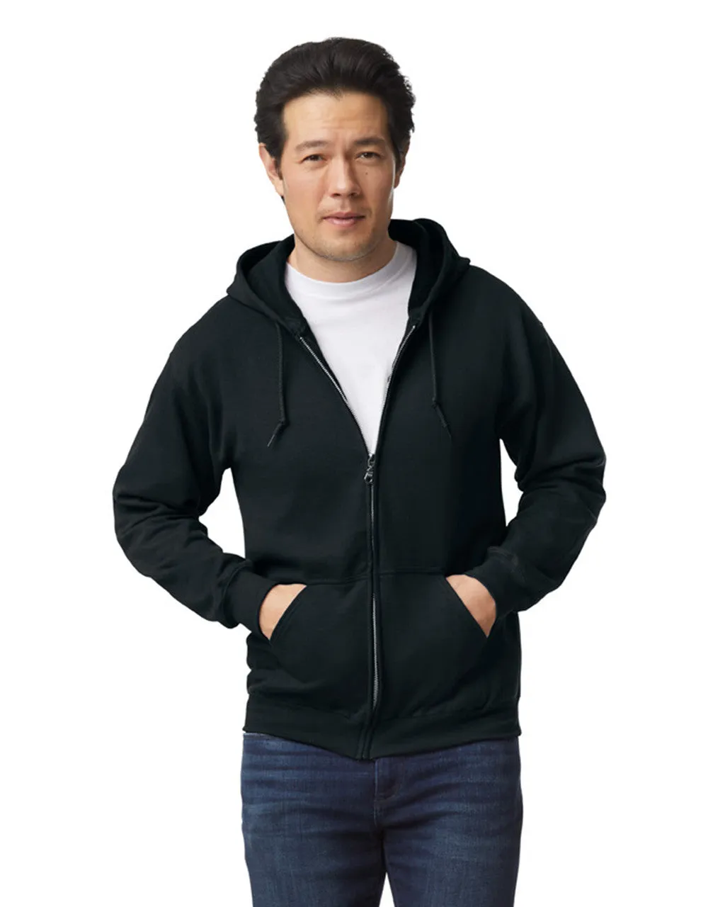 Heavy Blend™ Adult Full Zip Hooded Sweatshirt 18600