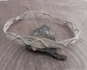 Hemp Wrap Flat Necklace