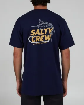 Hook Up Navy S/S Classic Tee