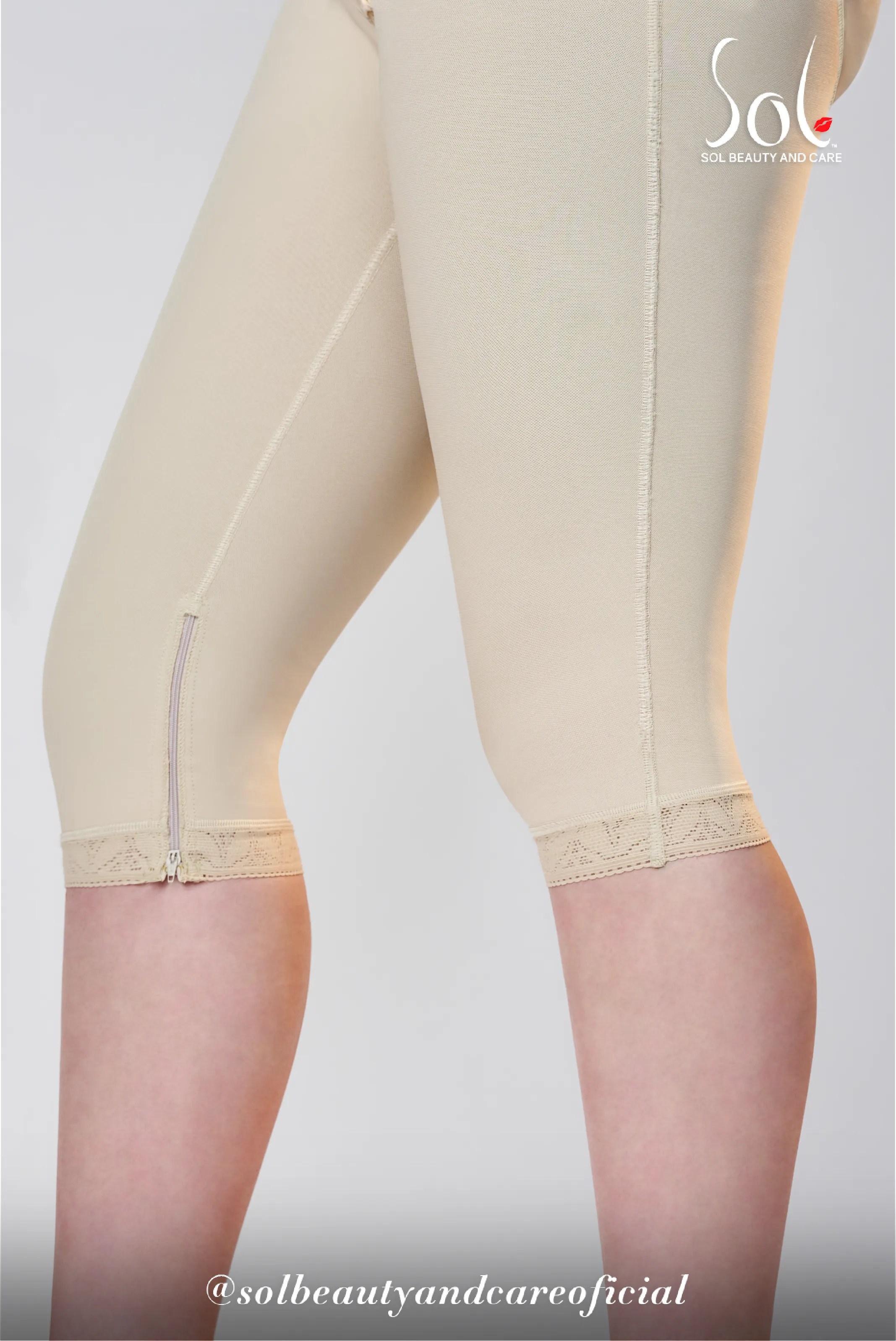 Hourglass Short High Rise Knee length