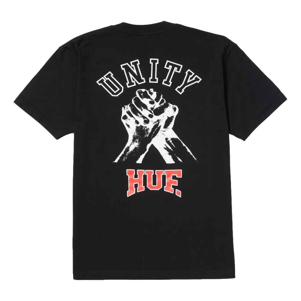 HUF UNITY SONG S/S TEE-BLACK