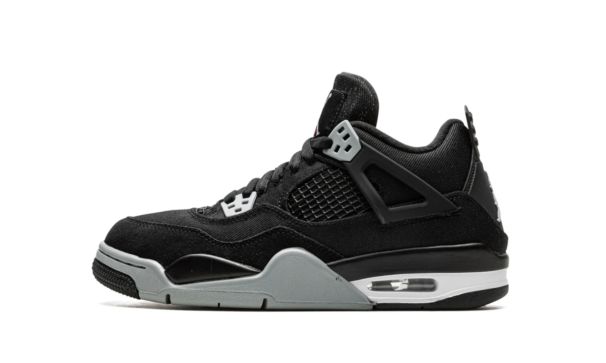 JORDAN 4 RETRO BLACK CANVAS GS