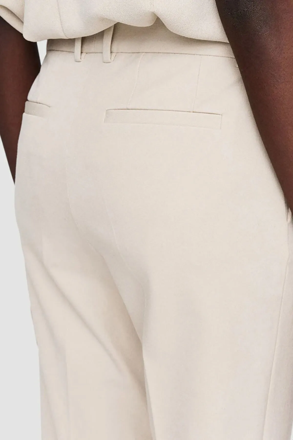 Joseph Gabardine Stretch Coleman Pant - Oat