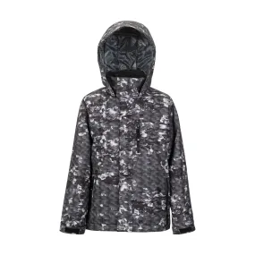 Kid's Junior Blaster Ski Parka - Black Camo