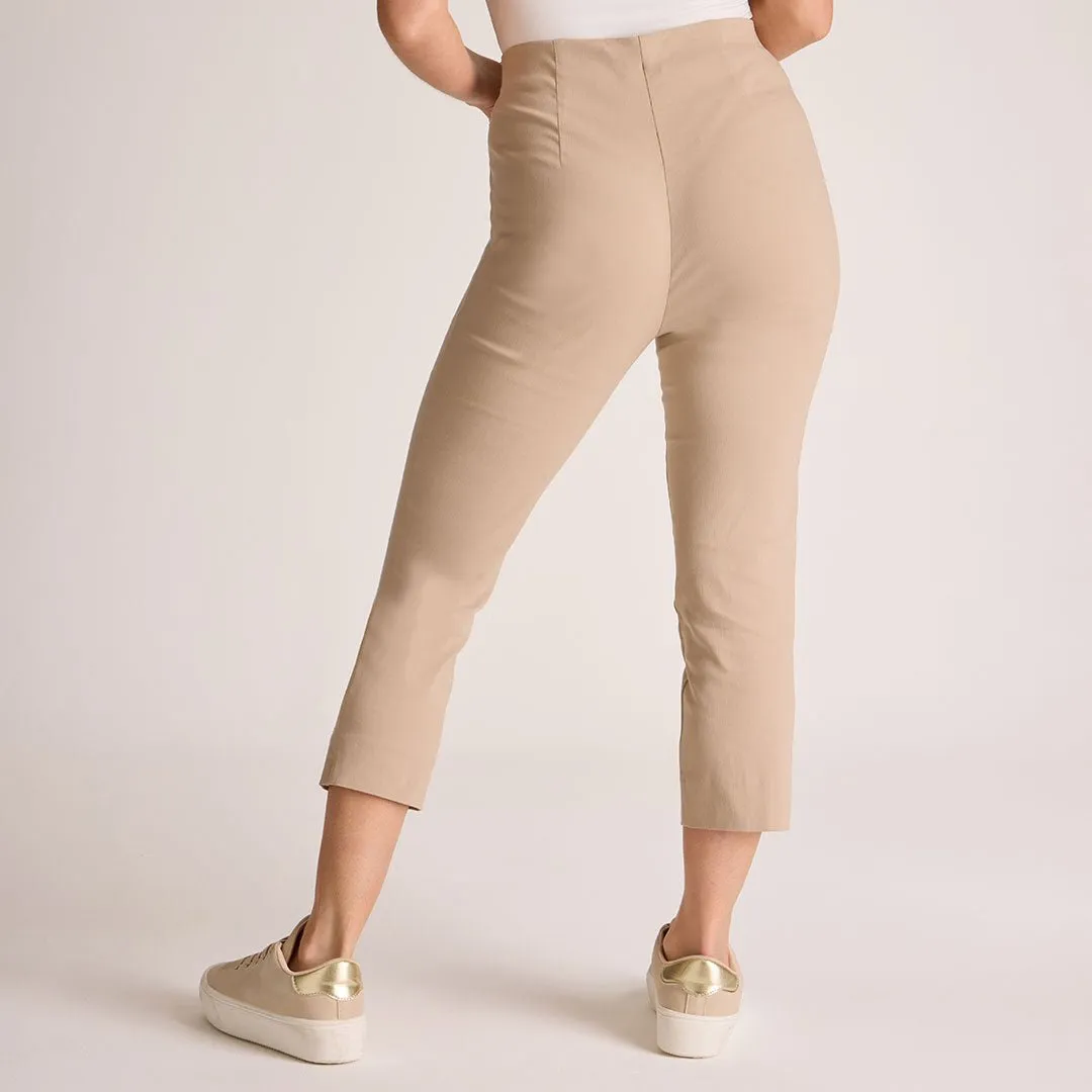 Ladies 3/4 Bengaline Cropped Trousers