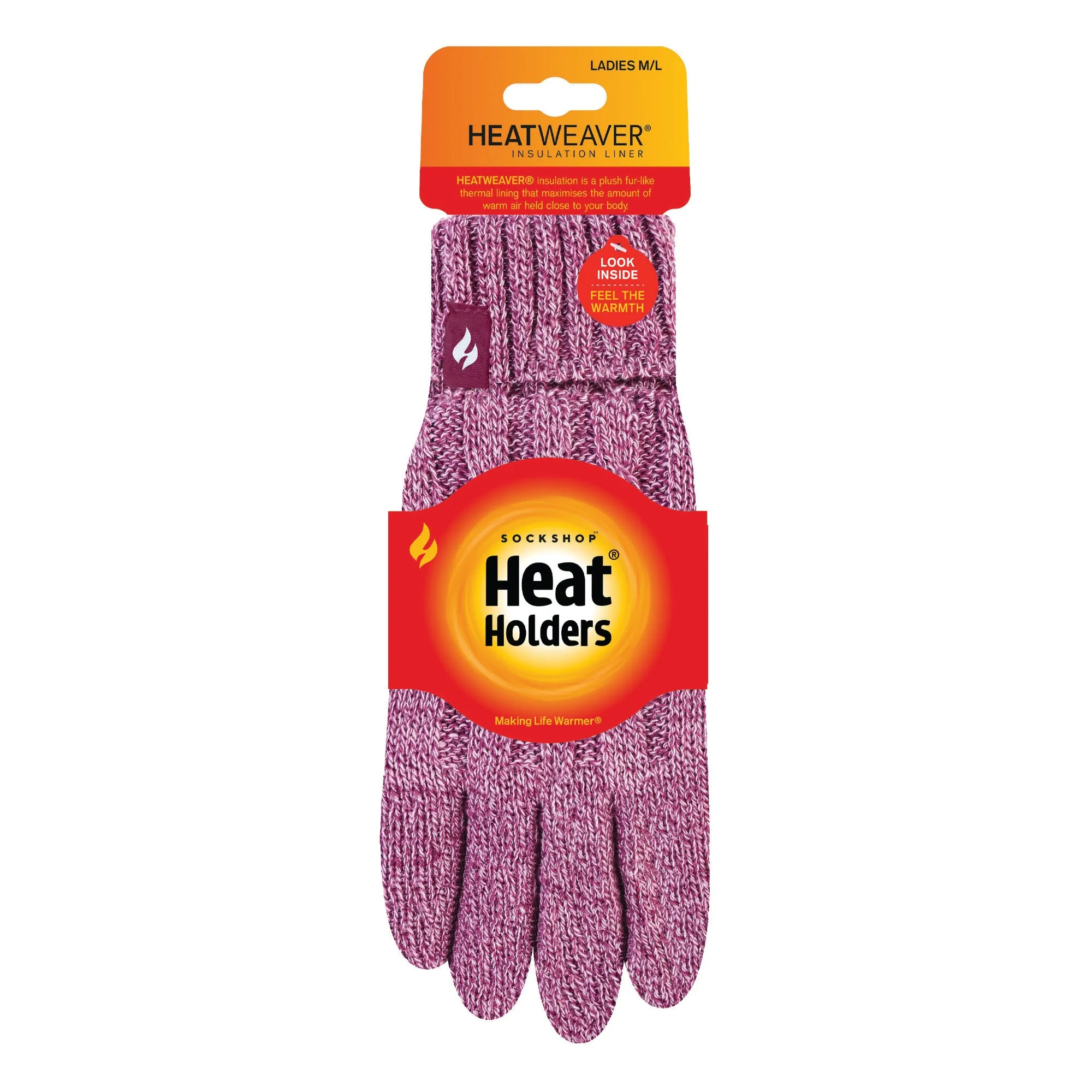 Ladies Original Thermal Gloves - Rose