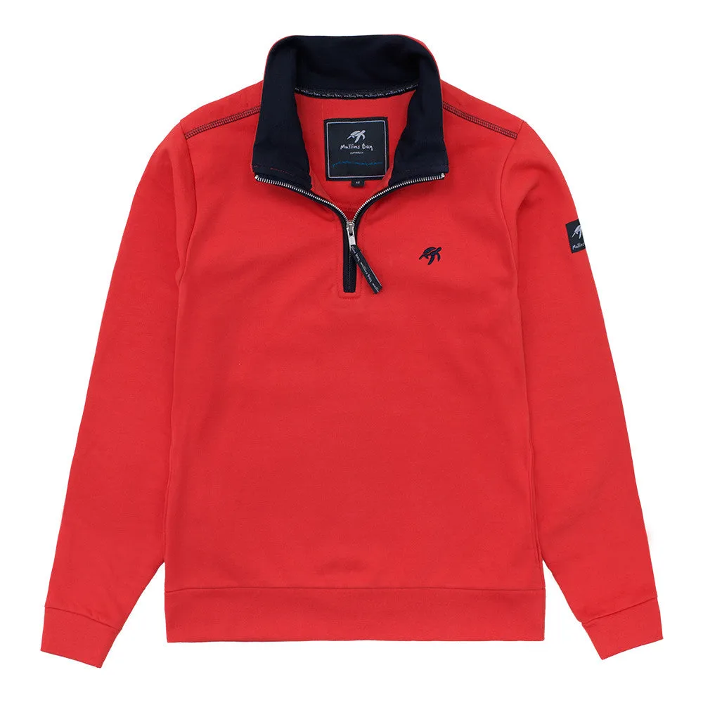 Ladies West Coast Sweatshirt - Spicy Red