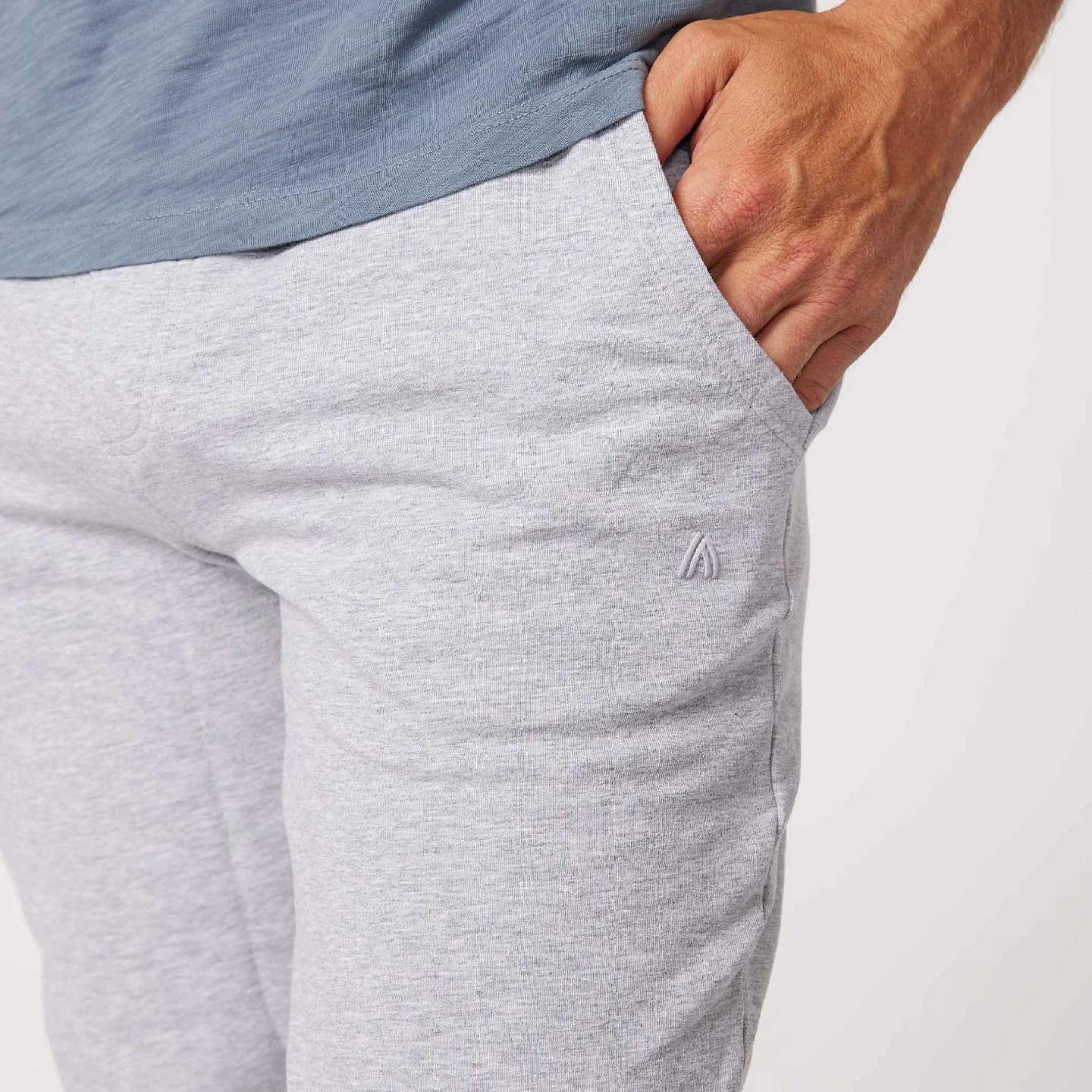 Light Grey French Terry Jogger