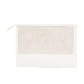 Linen Cosmetic Pouch