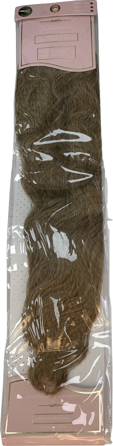 LullaBellz Grande Lengths Textured Wave Wraparound Pony Honey Blonde 26"