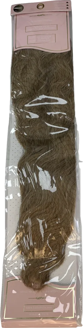 LullaBellz Grande Lengths Textured Wave Wraparound Pony Honey Blonde 26"