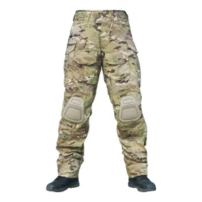 Men's Tactical Pants Outdoor Combat Pants Camouflage with Kneepad G3V2