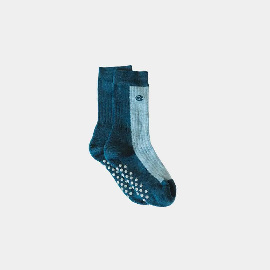 Merino Wool Mid-weight (Crew) Kids Socks