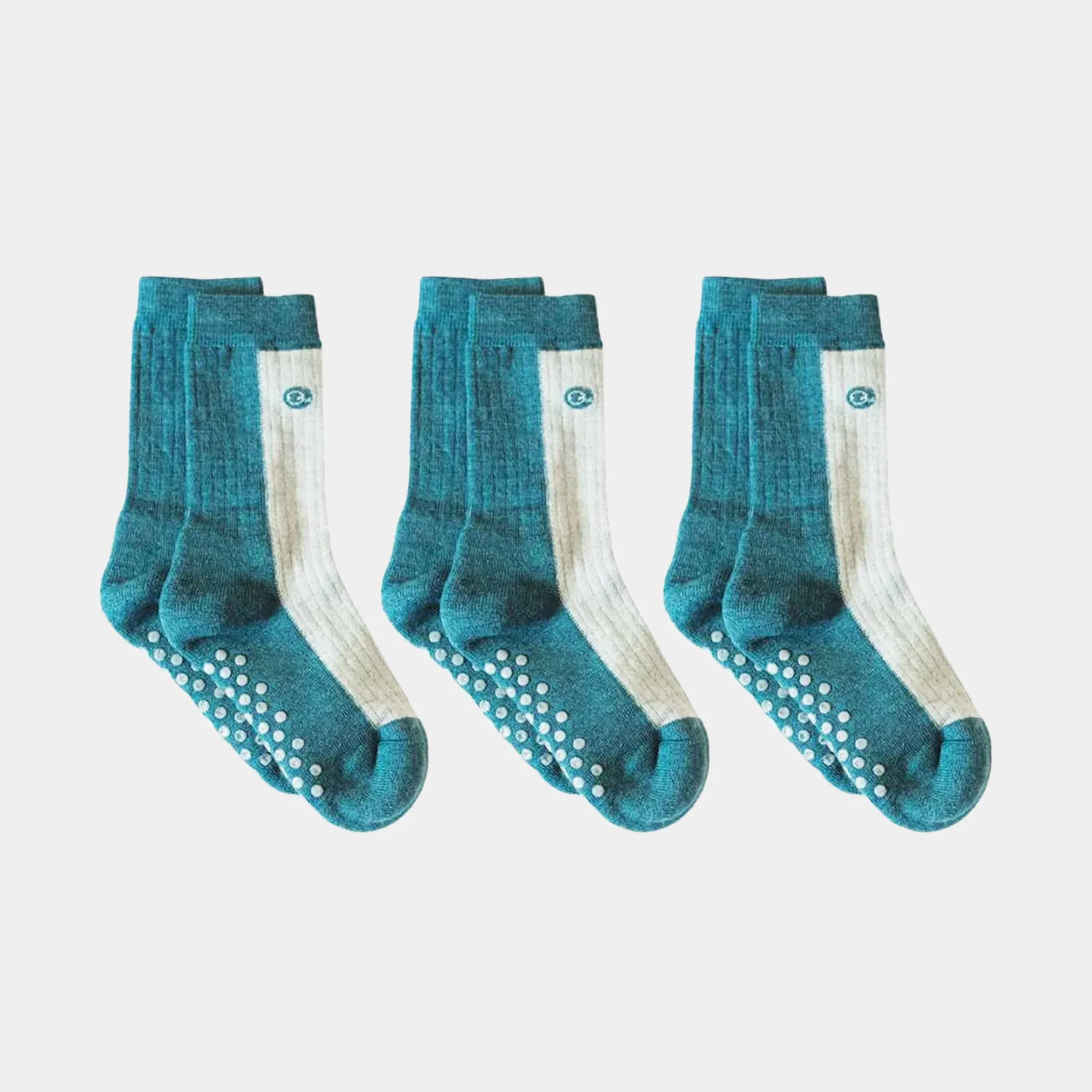 Merino Wool Mid-weight (Crew) Kids Socks