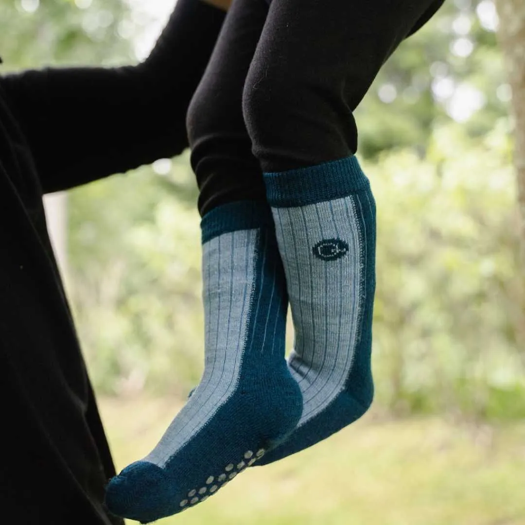 Merino Wool Mid-weight (Crew) Kids Socks