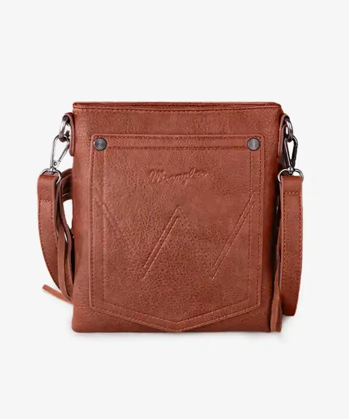 Montana West Tooled Fringe Crossbody