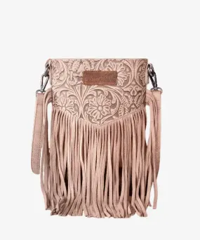 Montana West Tooled Fringe Crossbody