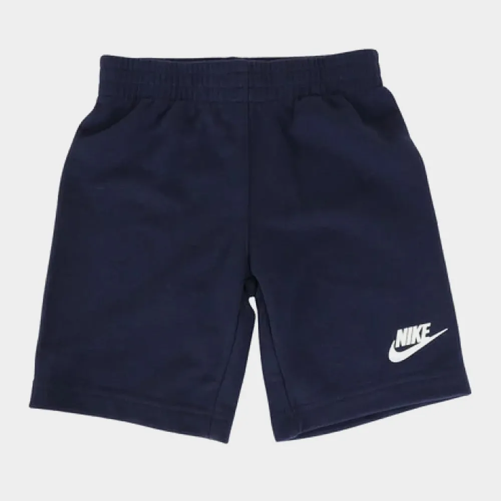 Nike Kids Sportswear Short Set Navy/White _ 182046 _ Navy