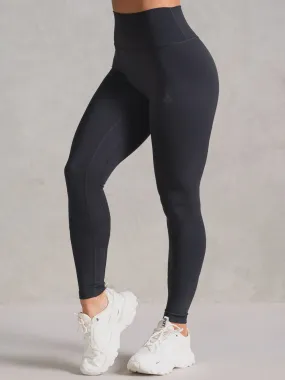 NKD HIGH WAISTED LEGGINGS BLACK