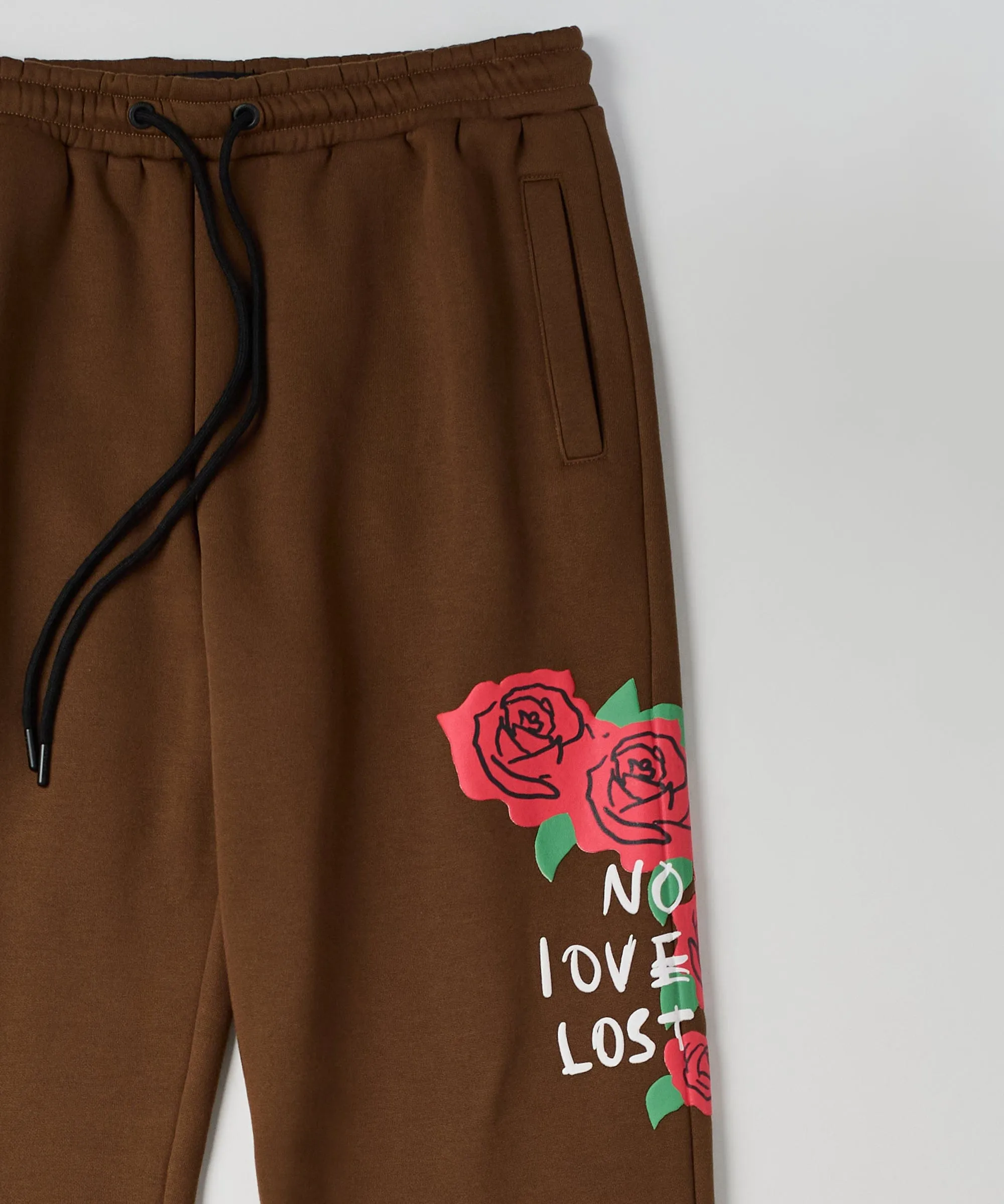 No Love Lost Joggers - Brown