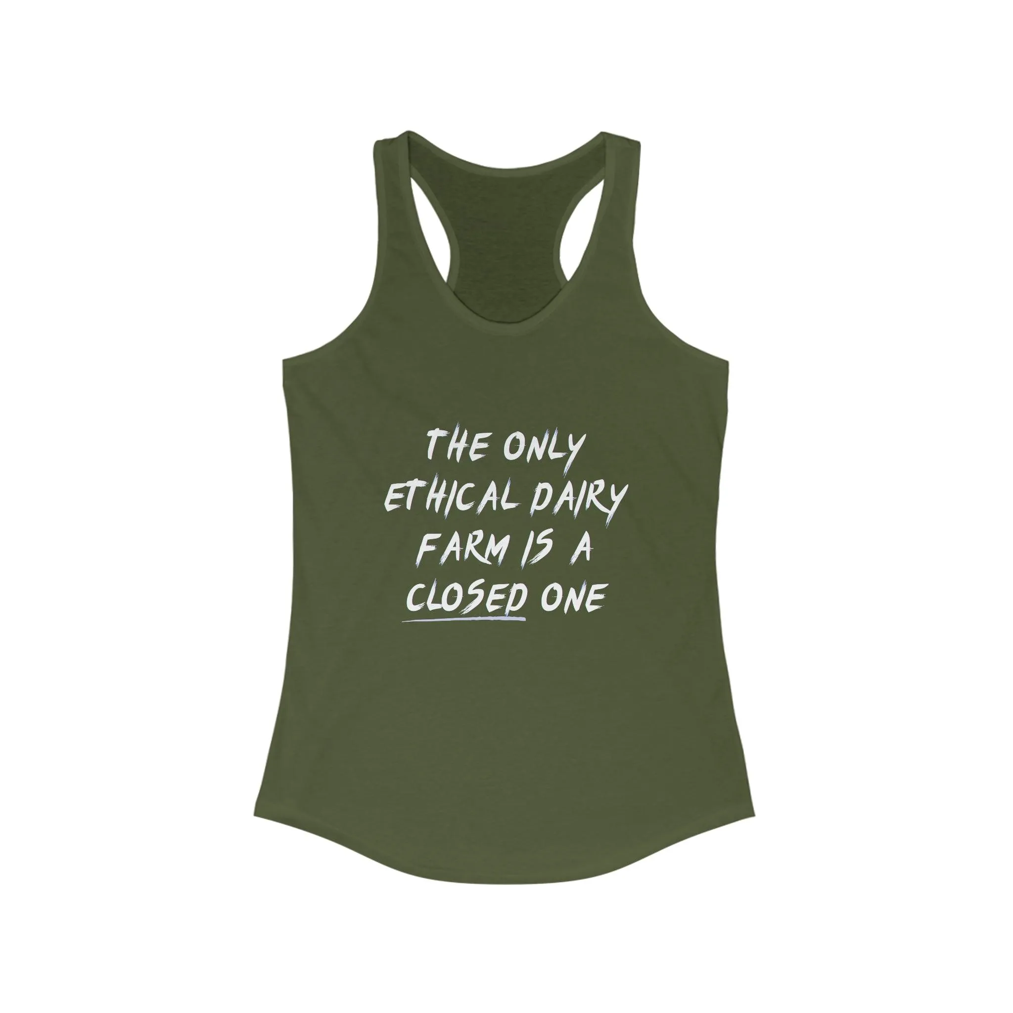 Not Ethical Women's Ideal Racerback Tank