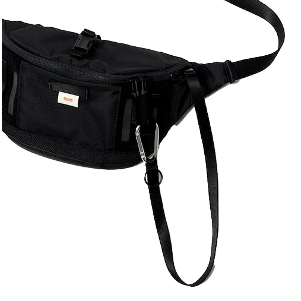 nunc CRONY WAIST BAG-BLACK