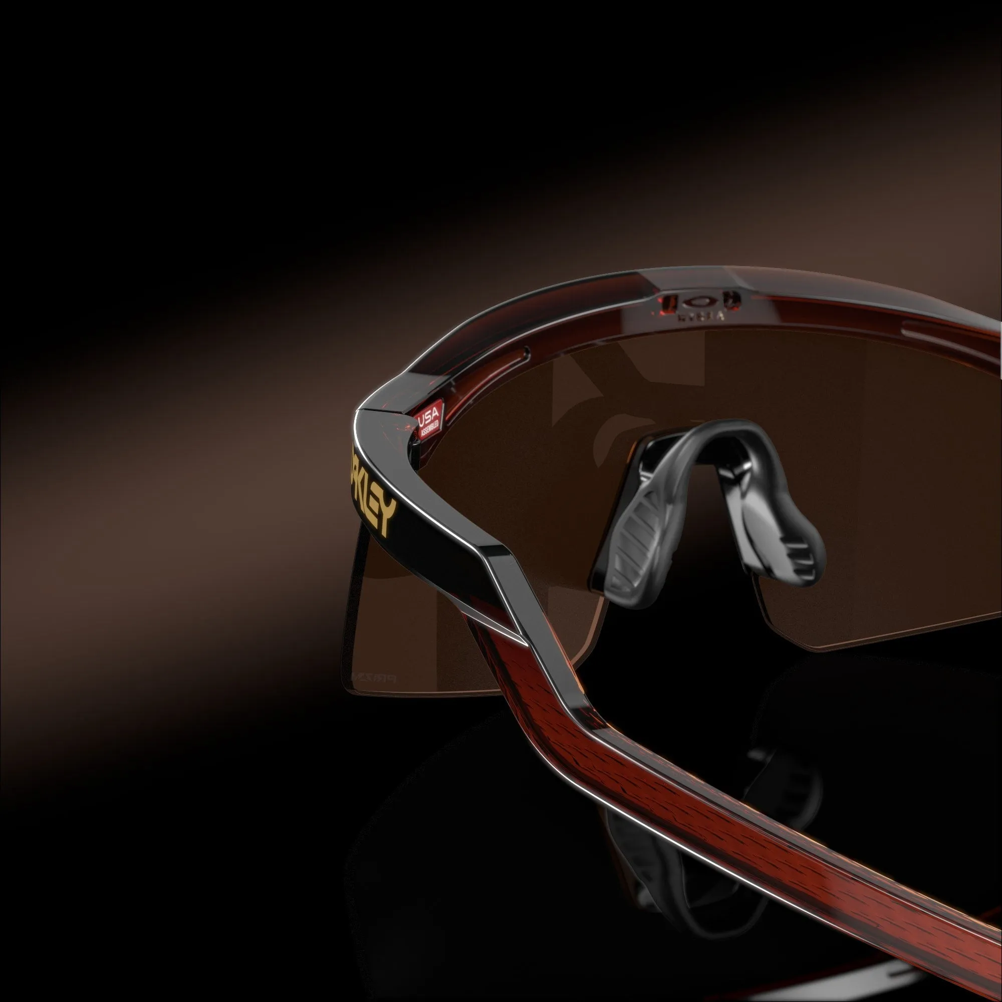 Oakley Hydra Prizm Tungsten Lenses Rootbeer Frame