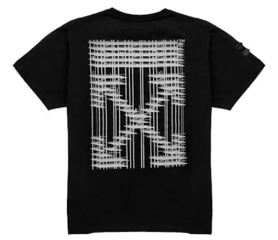 Off-White Industrial T-shirt Black Silver