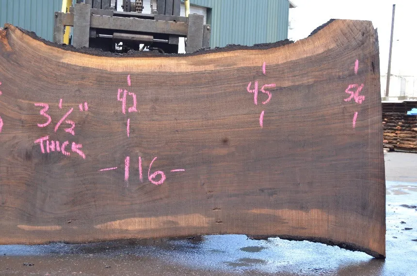 Oregon Black Walnut Slab 051022-03