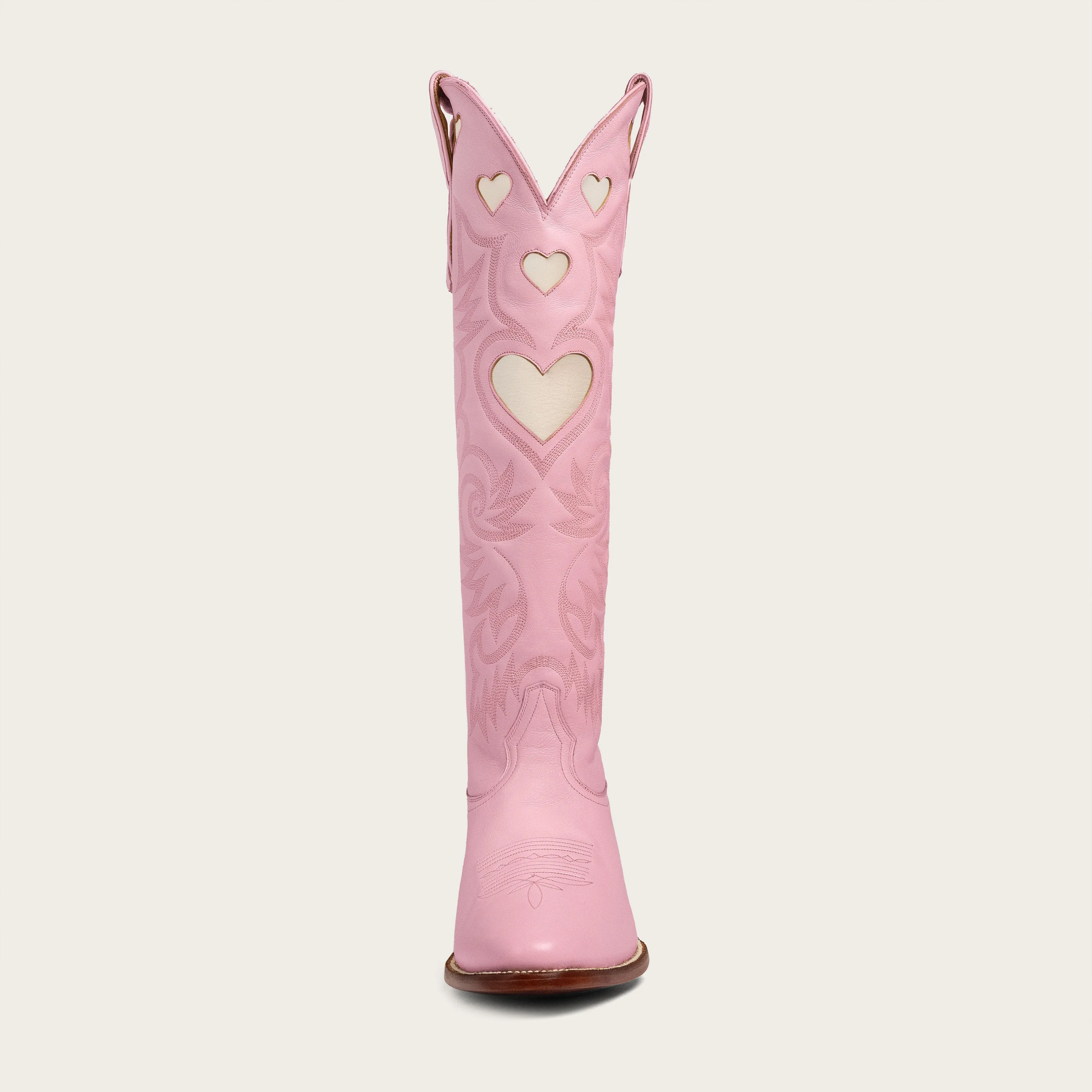 Pink & Bone Heart Boot