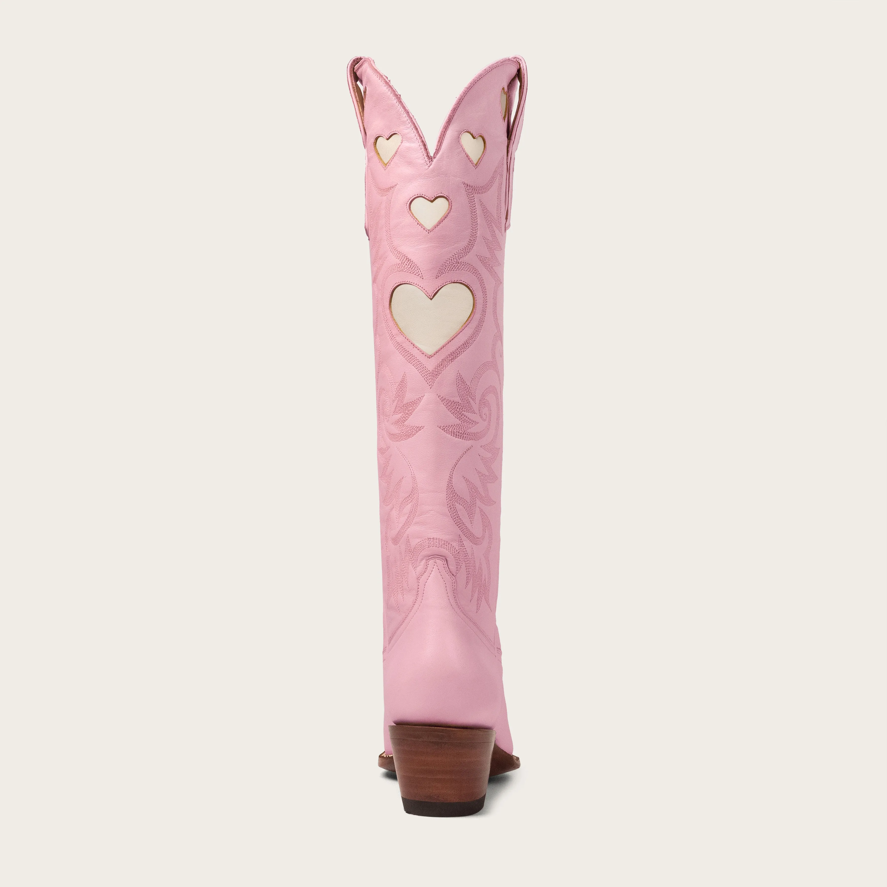 Pink & Bone Heart Boot