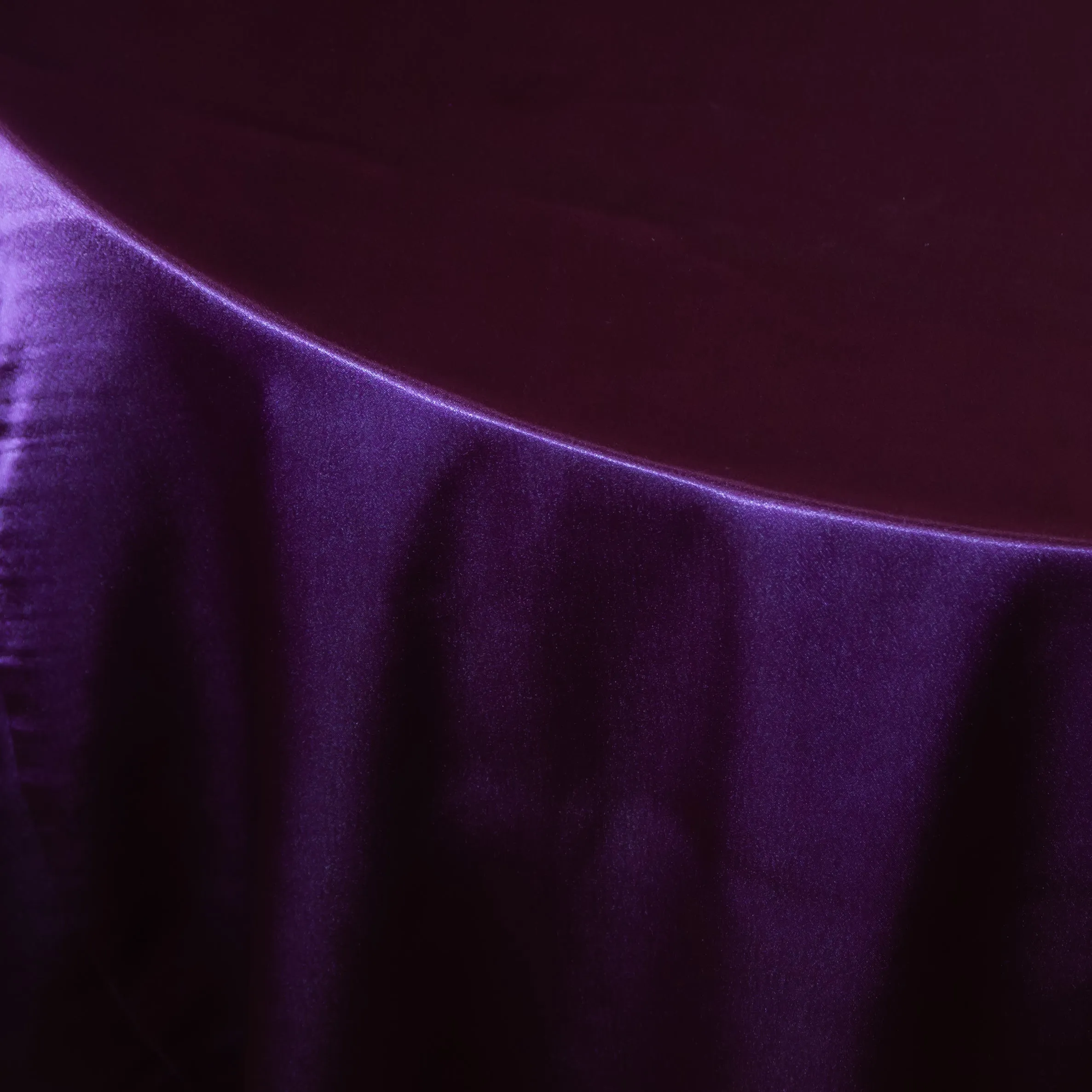 Plum Satin