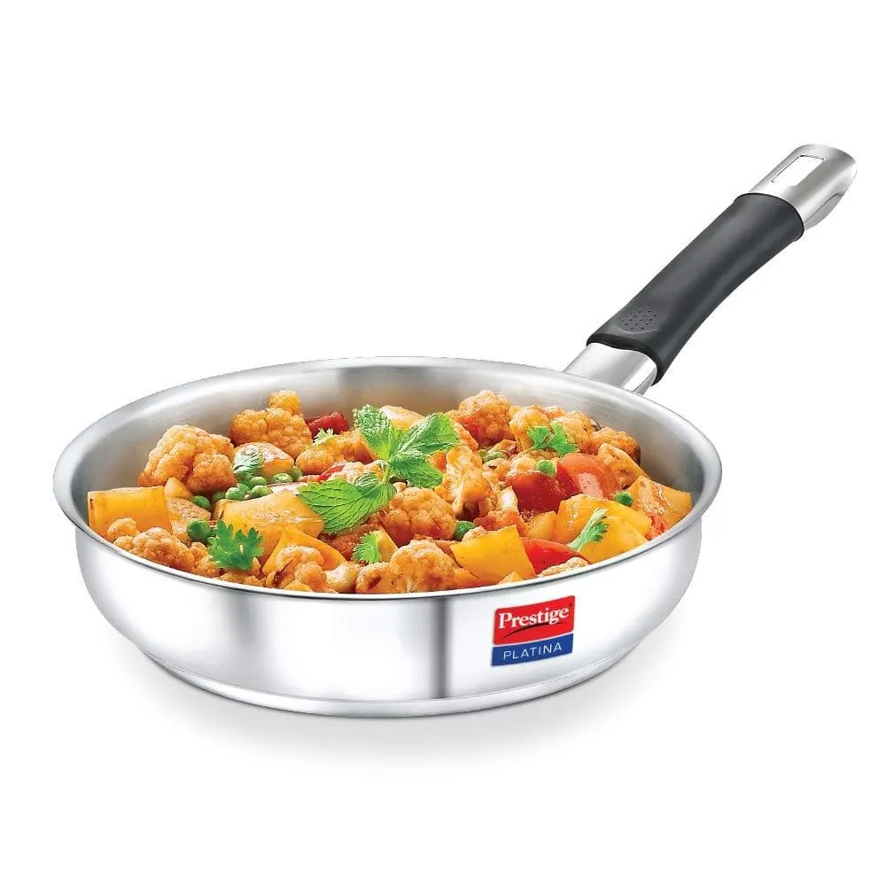 Prestige Prestige Platina Stainless Steel Fry Pan