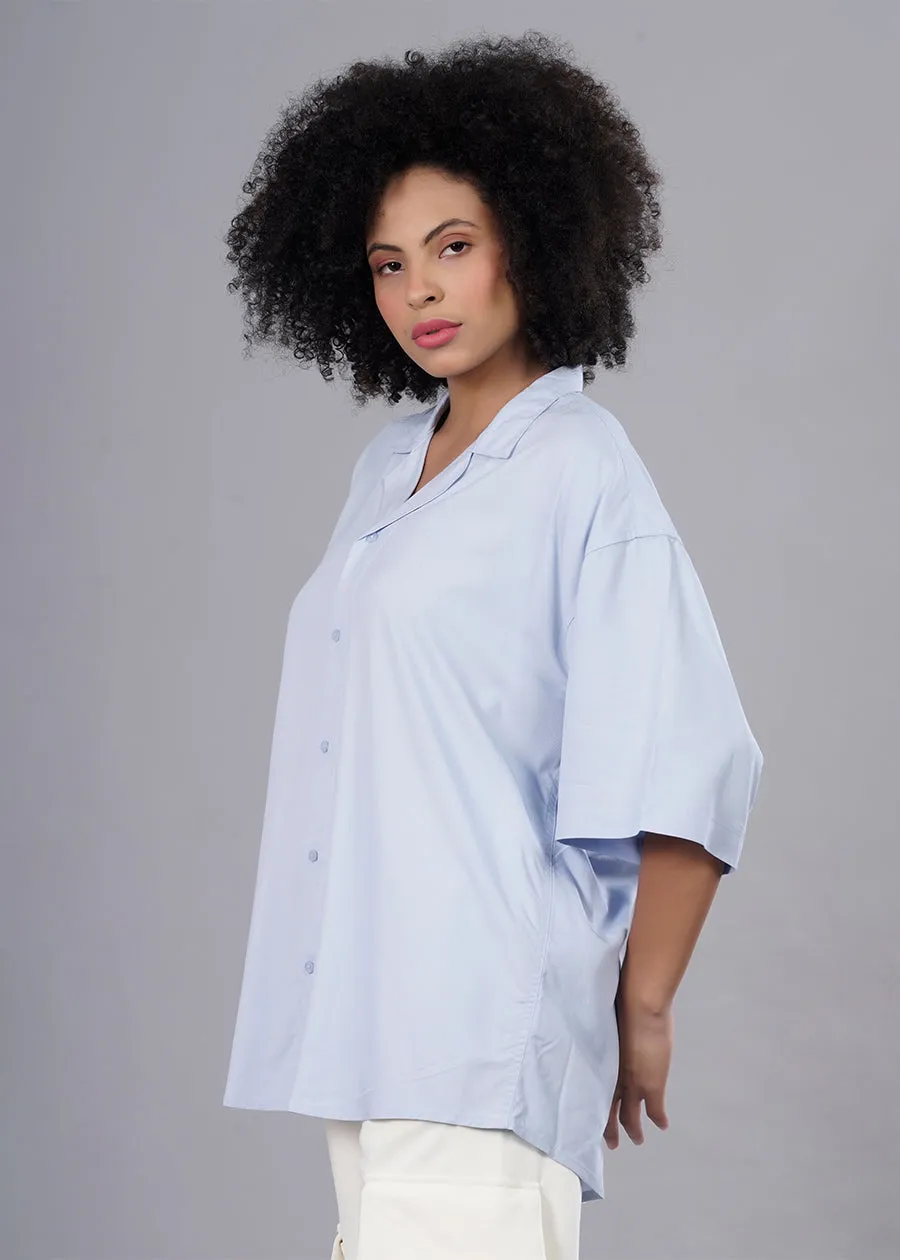 ReUnion Womens Fluidic Oversized Shirt