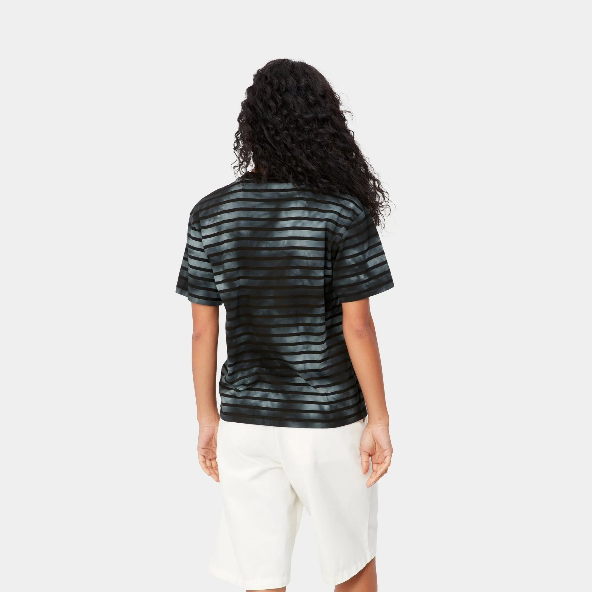 Robie Stripe Chromo T-Shirt | Black Chromo