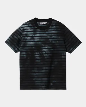 Robie Stripe Chromo T-Shirt | Black Chromo