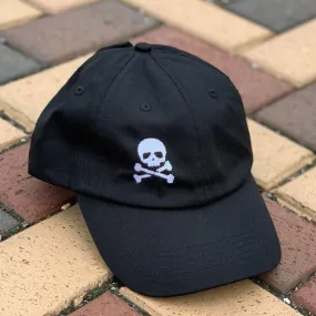 Skull & Crossbones Criss Cross Ponytail Hat