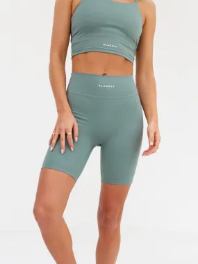 Soft Sculpt Cycling Shorts - Sage Green