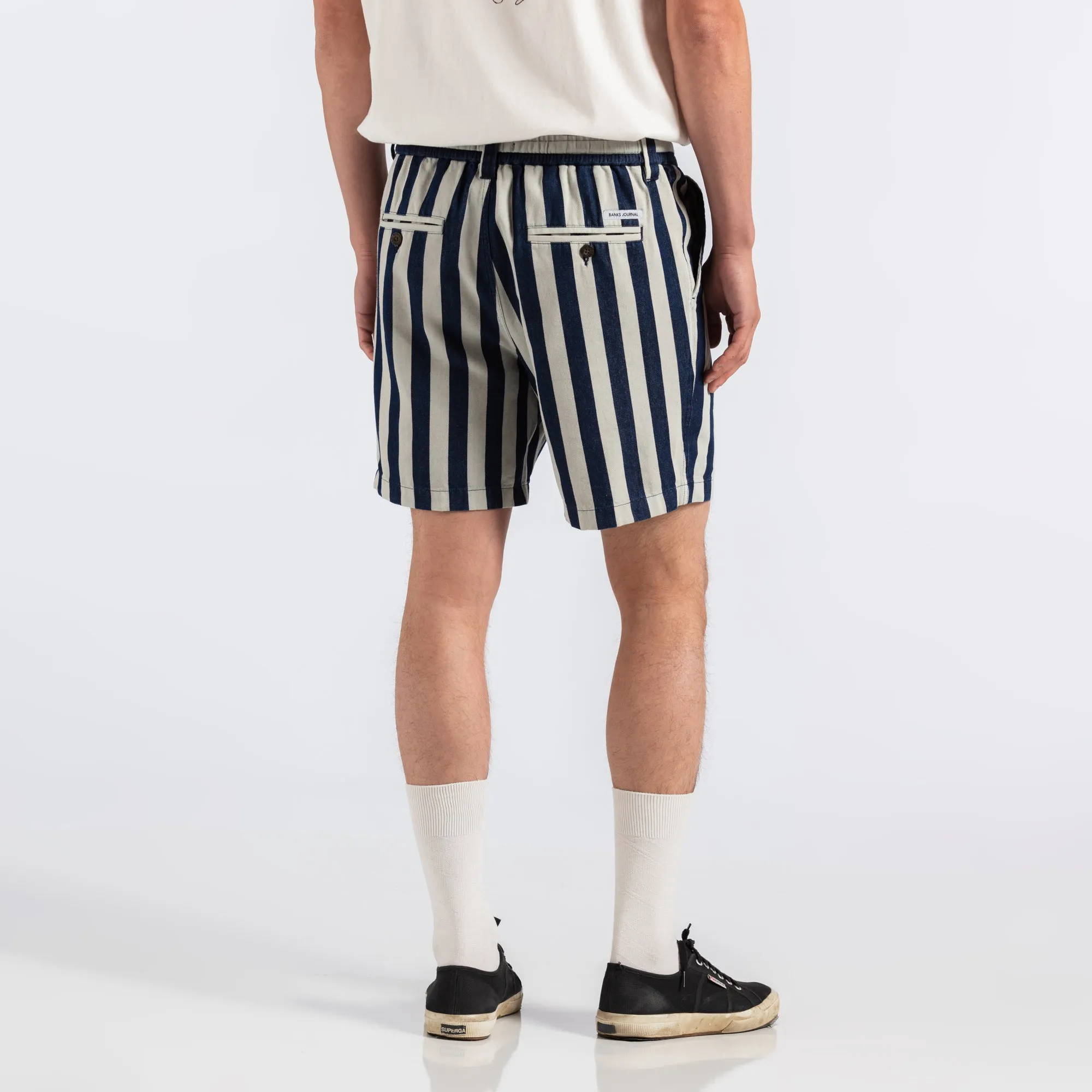 Supply Chambray Stripe Walkshort