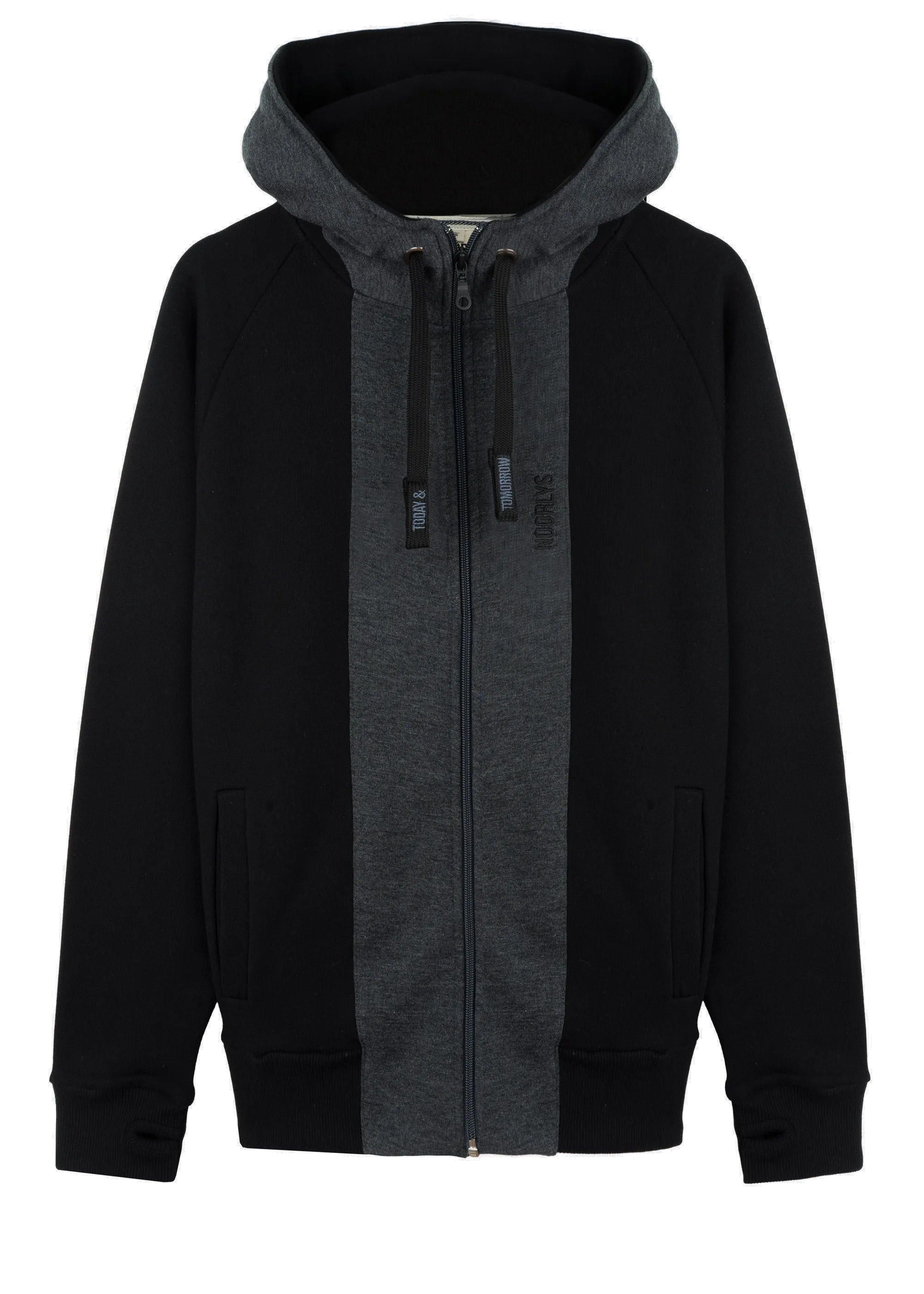 Sweatjacke STRIPPEN Black