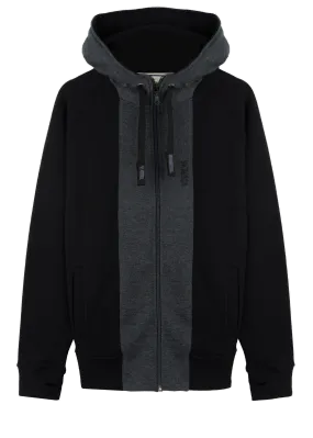 Sweatjacke STRIPPEN Black