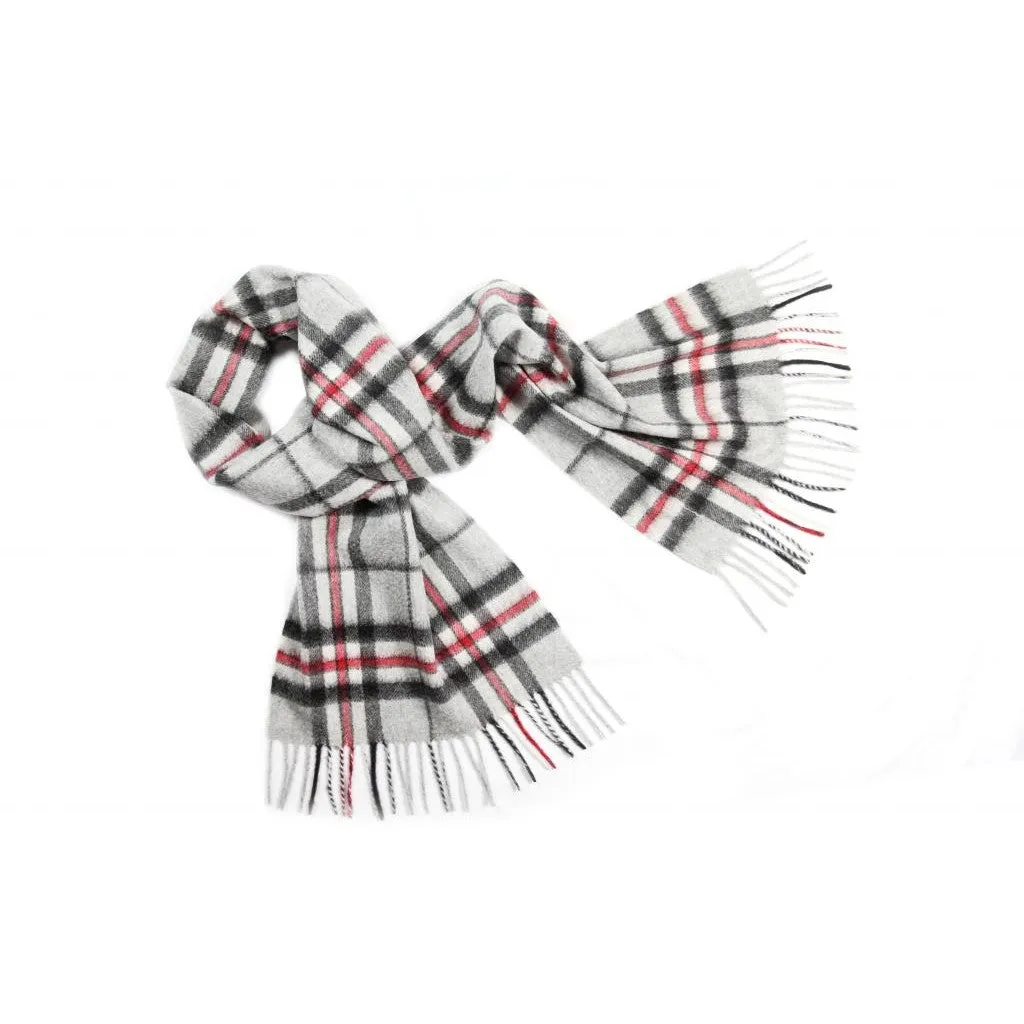 Tartan Cashmere Scarf | Pure Cashmere