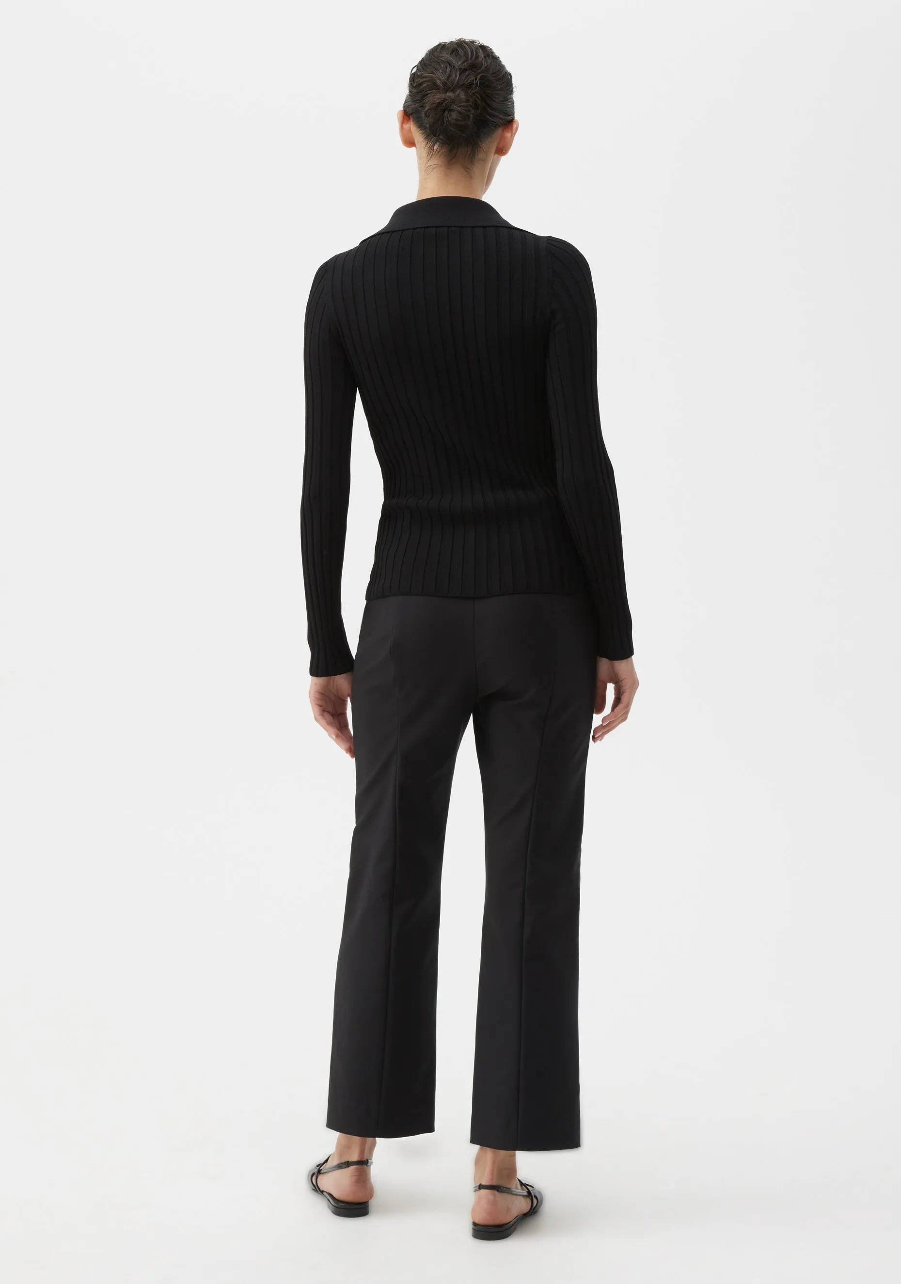 Vaucluse Crop Trouser_Black