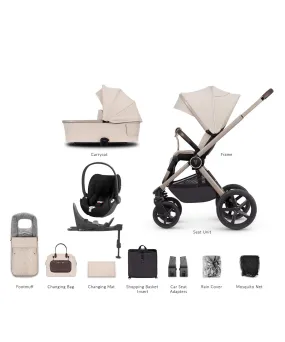 Venicci 3 in 1 Tinum UPLINE Cloud T Travel System - Stone Beige