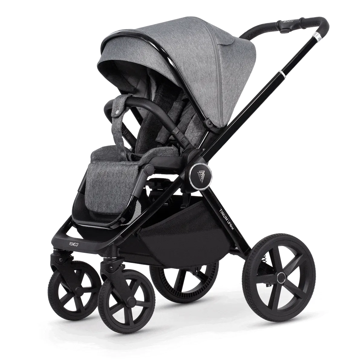 Venicci 3 in 1 Tinum UPLINE Pebble 360 PRO Travel System - Slate Grey