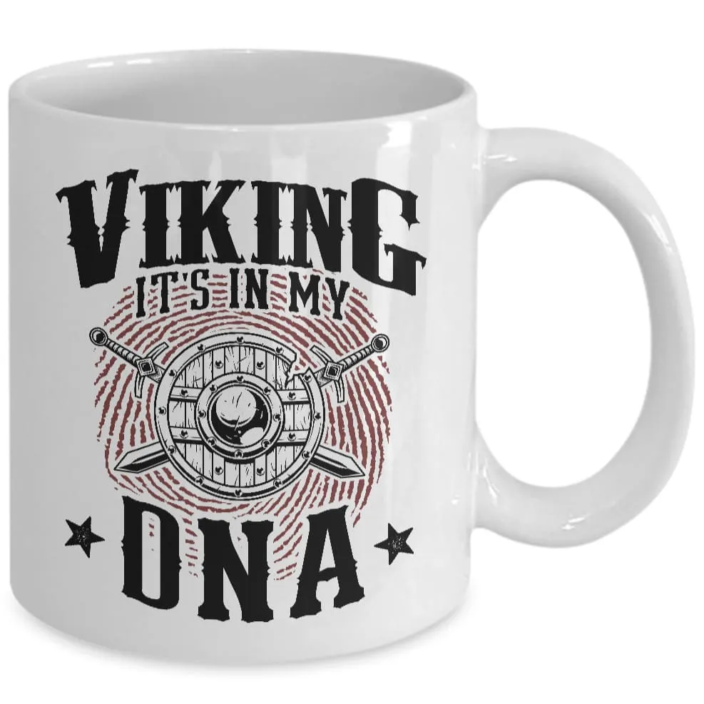 Viking It's In My DNA White Mug