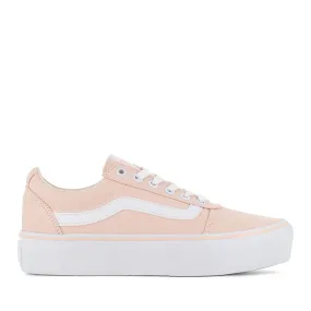 WARD PLATFORM CANVAS (L) - PEACH PINK/TRUE WHITE