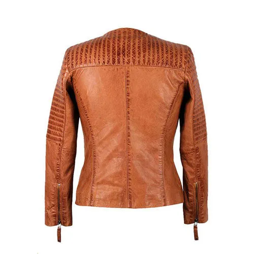 Womens Bessemer Leather Jacket