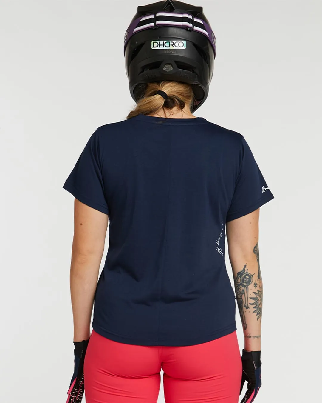 Womens Tech Tee | Neon Navy