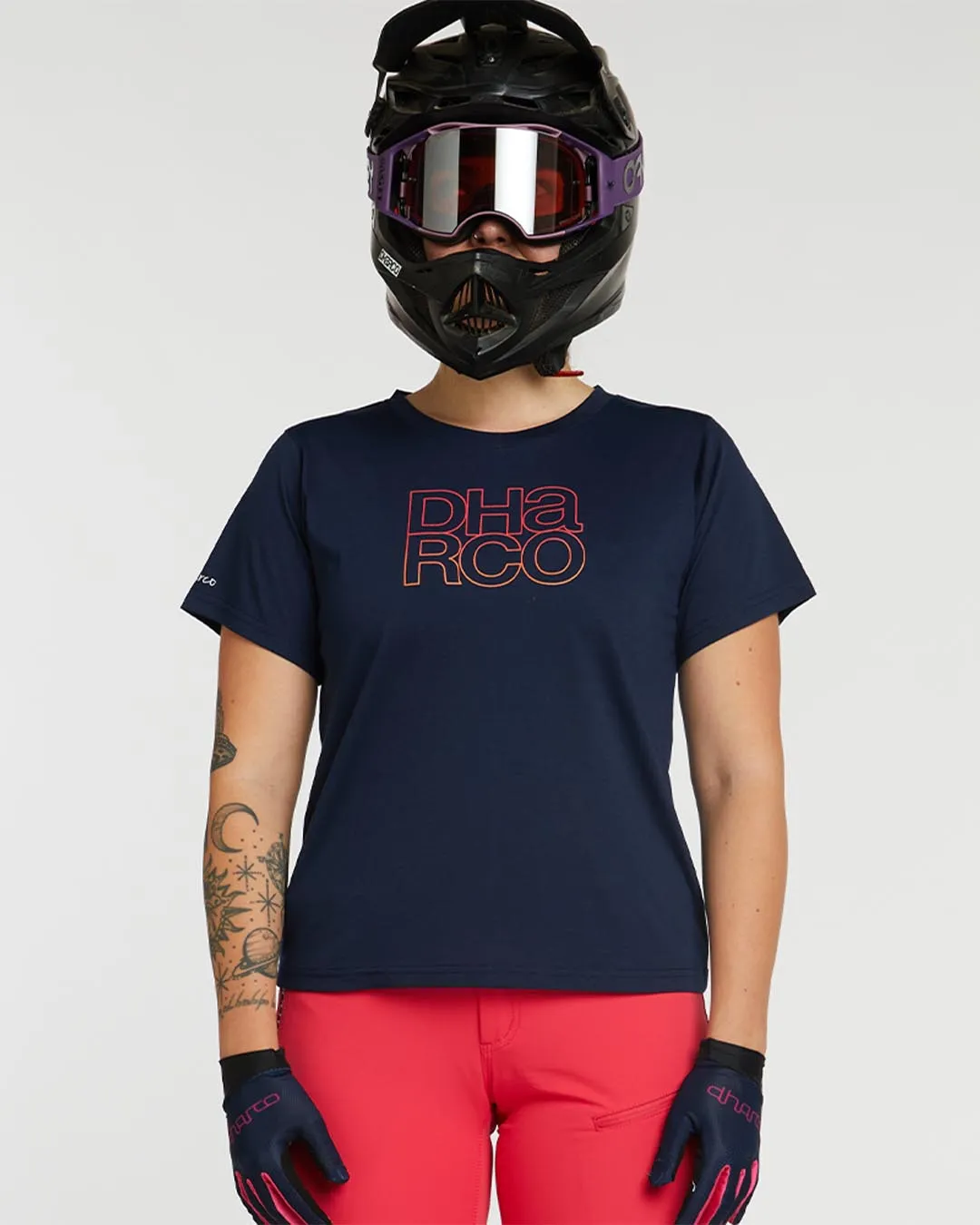 Womens Tech Tee | Neon Navy